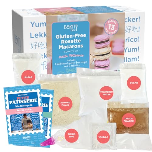 Gluten-Free Macaron Baking Kit for Kids with Pre-Measured Ingredients