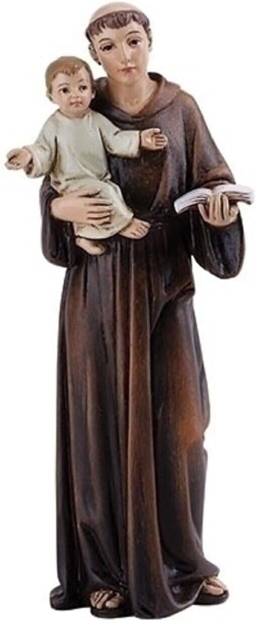 Saint Joseph's Studio St. Anthony Statue - Beautiful Catholic Confirmation Decor | 10-Inch Height
