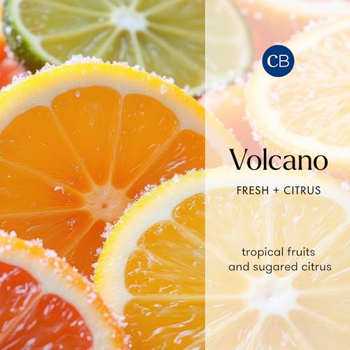 Volcano Room Fragrance Spray - Tropical Citrus & Floral Air Freshener, 4 oz