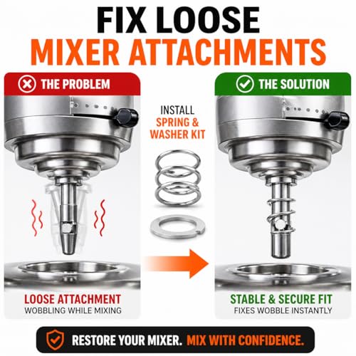 Stainless Steel Spring & Washer Kit for Tilt-Head and Bowl-Lift Mixers