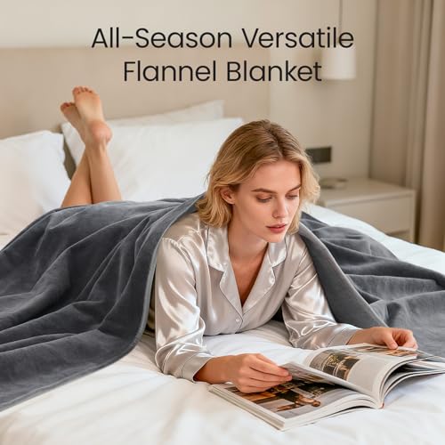 Waterproof Reversible Blanket 40"x60" - Soft Flannel & Coral Fleece