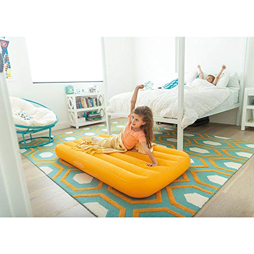 Kids Inflatable Airbed with Carry Bag, 34.5" x 62" x 7" - 5 Pack