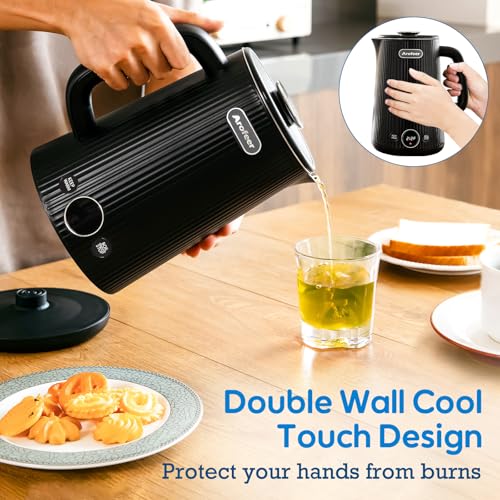 1.7L Stainless Steel Electric Kettle with Temperature Control and LED Display