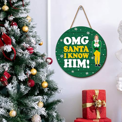 12x12 Inch Christmas Wreath Wall Decor for Holiday Home Decoration