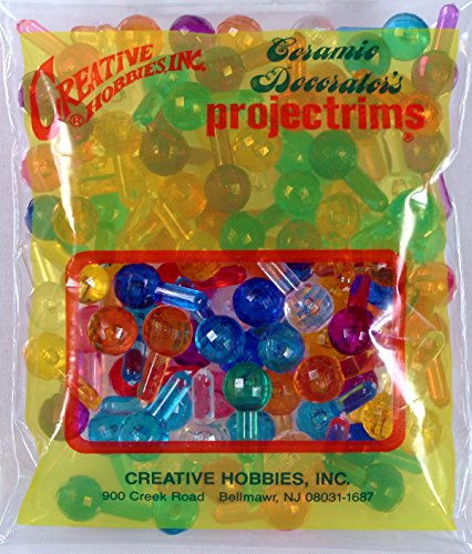 Faceted Globe Lights for Ceramic Christmas Trees - Multi-Color Bulbs (100 Pack)