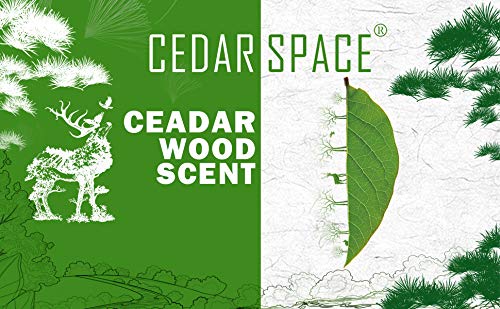 Aromatic Red Cedar and Lavender Sachets for Closets and Drawers, 24-Pack