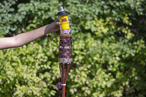 TIKI Citronella Torch Fuel Canister 12oz Pack of 1 - Lasts Up to 12 Hours