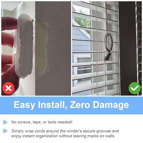 12 Pack Blind Cord Winder, Safety Cord Organizer for Blinds and Shades
