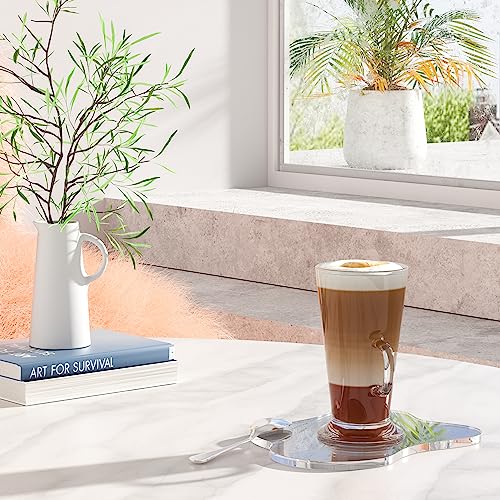 Clear Acrylic Cloud Coaster - Irregular Drink Mat & Jewelry Display Tray
