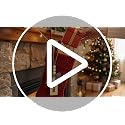 8-Pack 18 Inch Personalized Knit Christmas Stockings with Wooden Name Tags - Red, White, Green, Khaki