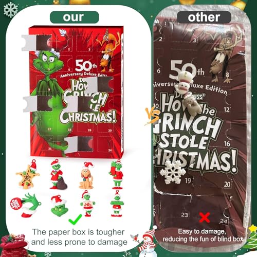 Halloween Countdown Advent Calendar with 24 Collectible Horror Figures