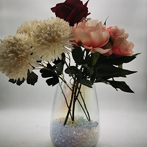 1000 Pcs Clear Acrylic Fake Ice Cubes for Vase Fillers & Table Scatter