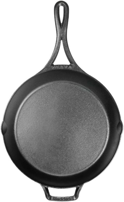 Lodge Blacklock 10.25" Triple Seasoned Cast Iron Skillet - Lightweight & Easy Cleanup Cookware