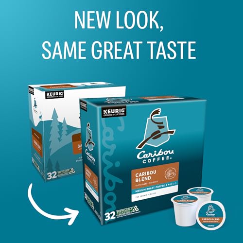 Caribou Coffee Medium Roast Coffee Pods 32 Count