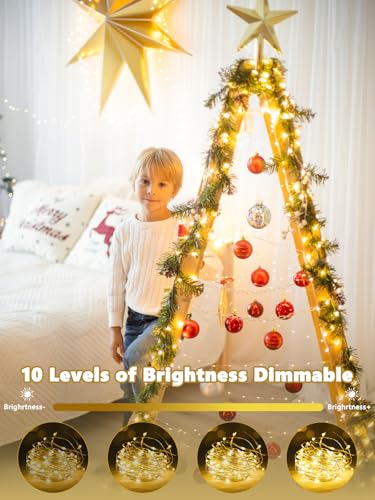 YIQU 3 Pack 78ft 240 LED Battery Operated Fairy Lights with Remote