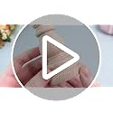 12 Pack Wooden Candle Holders - DIY Christmas Craft Decor, 4 Inch