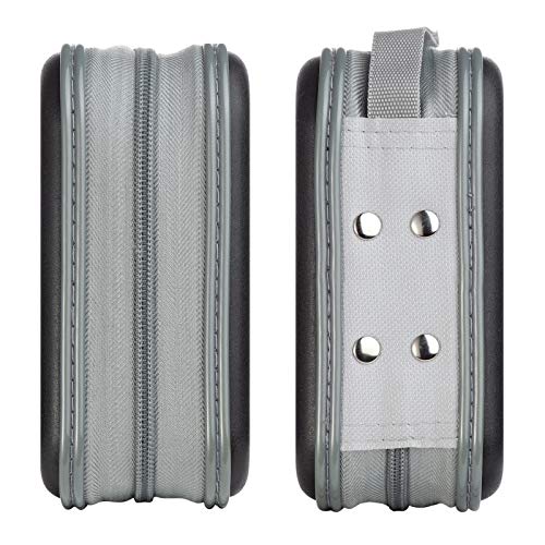 48 Capacity CD DVD Storage Case, Portable Disc Organizer with Hand Strap