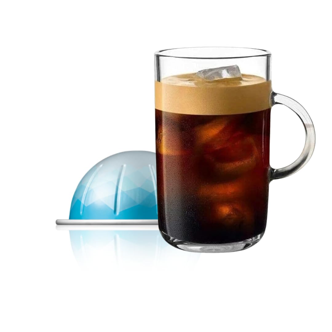 Skiennix Double Espresso Coffee Pods - Rich Flavor | 10 Count, Ice Leggero