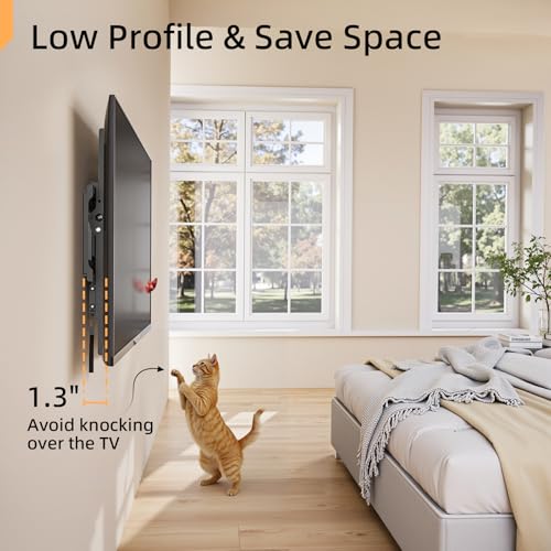 IWORKBOARD Tilting TV Wall Mount for 32 to 90 Inch TVs up to 132 lbs
