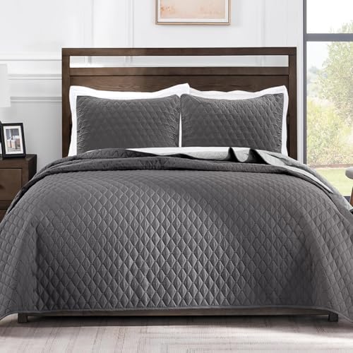 Exclusivo Mezcla Reversible Full Queen Quilt Set with 2 Pillow Shams