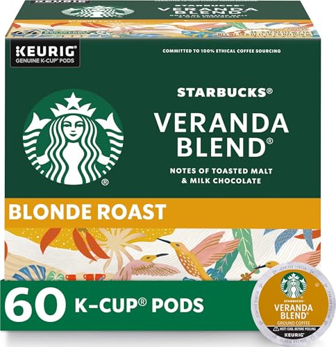 Veranda Blend Light Roast Single Serve Coffee Pods, Hot or Iced - 60 Count