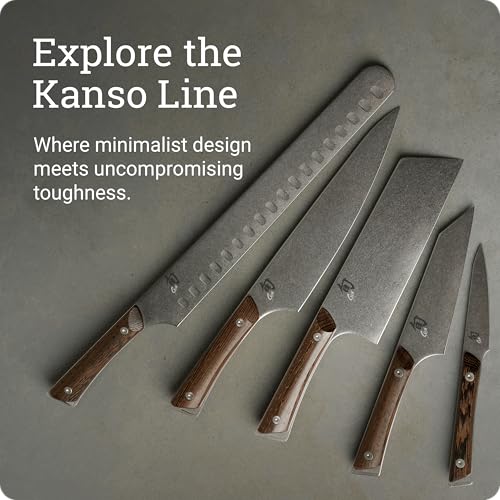 Shun Kanso 9-Inch Serrated Bread Knife - Japanese High-Carbon Steel, Easy Cutting