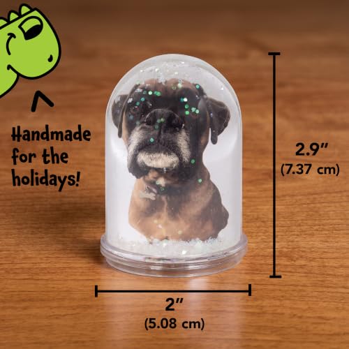 DIY Christmas Snow Globe Craft Kit for Kids - Set of 4 Customizable Globes