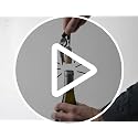 Peugeot Clavelin 5.5-inch Black Lever Corkscrew with Foil Cutter & Bottle Opener
