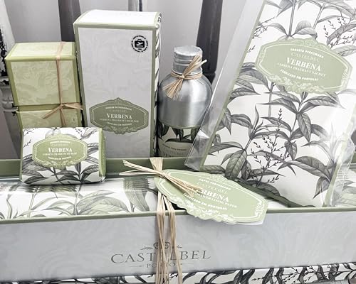 Verbena Fragranced Drawer Liners - 6 Decorative Scented Paper Sheets
