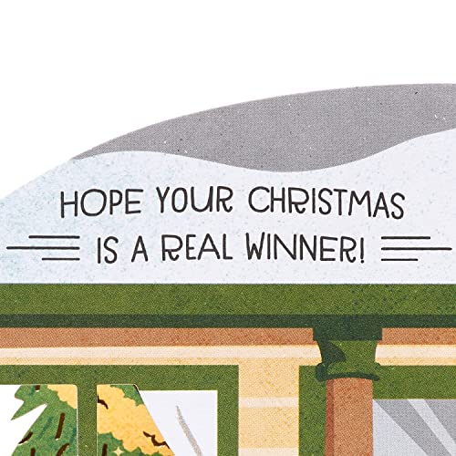 American Greetings A Christmas Story Pop-Up Christmas Card – Fragile Lamp Moment