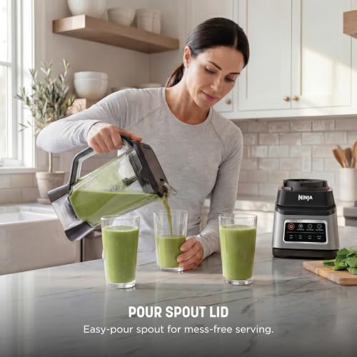 Professional Countertop Blender - 1400W Motor & 72oz Pitcher for Smoothies