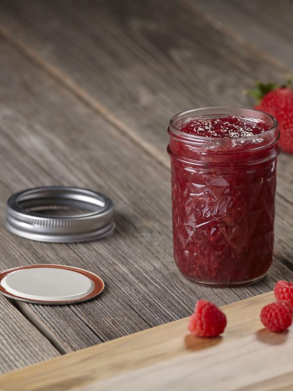Regular Mouth Mason Jar Lids for Canning & Preserving - 96 Count