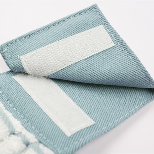 100% Cotton Hanging Kitchen Tie Towels, Absorbent Terry Cloth Set of 2