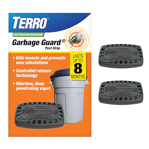 Garbage Can Insect Killer Pods - 2-Pack Trash Bin Pest Control