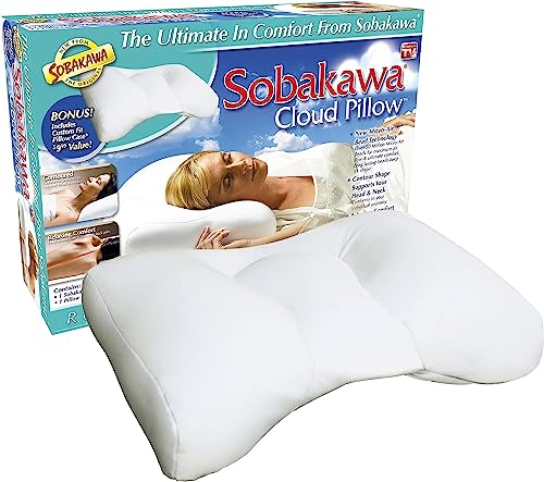 Cloud Microbead Pillow – Ergonomic Contoured Support for Sleep