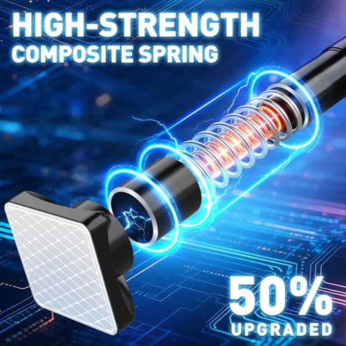 Adjustable Floor-to-Ceiling Room Divider Tension Rod, No-Drill Partition