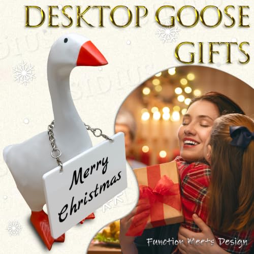 7-Inch Magnetic Desk Goose with Writable Memo Board and Organizer Set