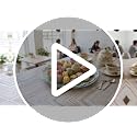 13.5 Inch Round Kraft Paper Doilies - 100 Pack Rustic Lace Placemats