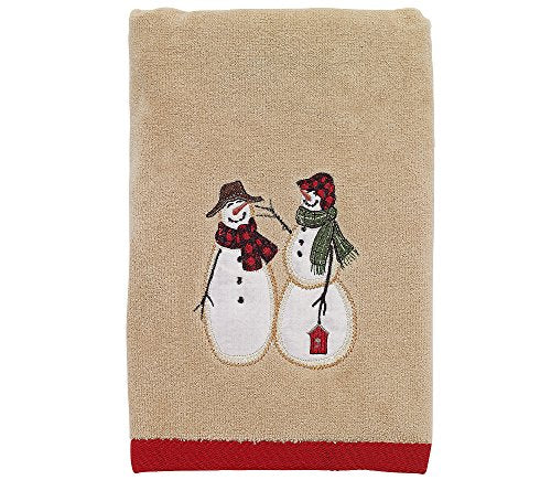 Avanti Linens Christmas 2 Pack Hand Towels - 100% Cotton, Soft & Absorbent, 16 x 28, 2 Pc Set