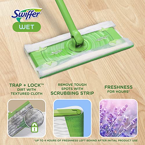 Multi-Surface Wet Mopping Cloth Refills - Lavender Scent (24 Pack)