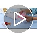 Sakura Cherry Blossom PVC Coasters - Cute Flower Drink Mat Set of 2