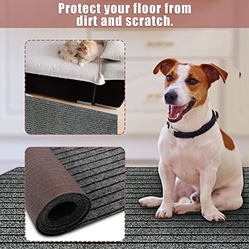 2x6 ft Indoor Outdoor Runner Rug, Non-Slip Low Profile Hallway Carpet