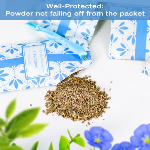 Linen Scented Sachets for Drawers and Closets, 14-Pack Home Fragrance Bags