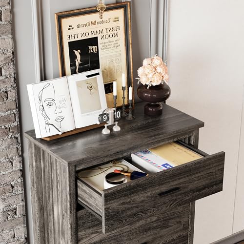 4-Piece Queen Bedroom Furniture Set with Storage Bed, Dresser & Nightstands