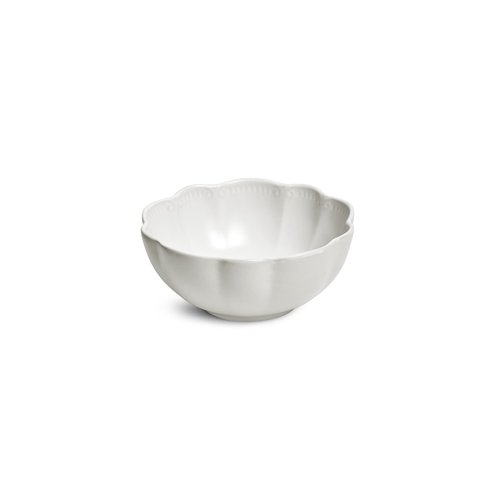 Sango Bethany 12 Pieces Scalloped White Plates & Bowls Set