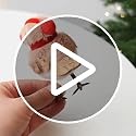 White 3-Pack Christmas Bird Plush Ornaments | Holiday Tree Decorations
