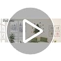 Green Christmas Tree Window Clings - Peel & Stick Holiday Wall Decals