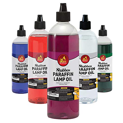Purple Paraffin Lamp Oil - Smokeless & Odorless Clean Burning Fuel, 32 oz