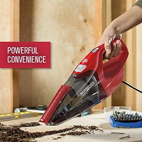 Dirt Devil Scorpion Plus Handheld Vacuum Cleaner - Powerful Suction & Lightweight Design | Includes Quick Flip Crevice Tool
