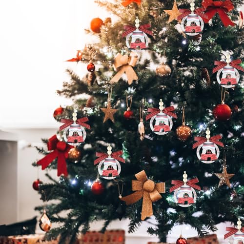 Funny Christmas Ornaments 2025 – Naughty Wooden Santa, Jingle My Bell, Hilarious Tree Decor